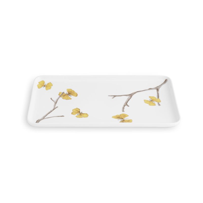MICHAEL ARAM Butterfly Ginkgo porcelain vanity Tray