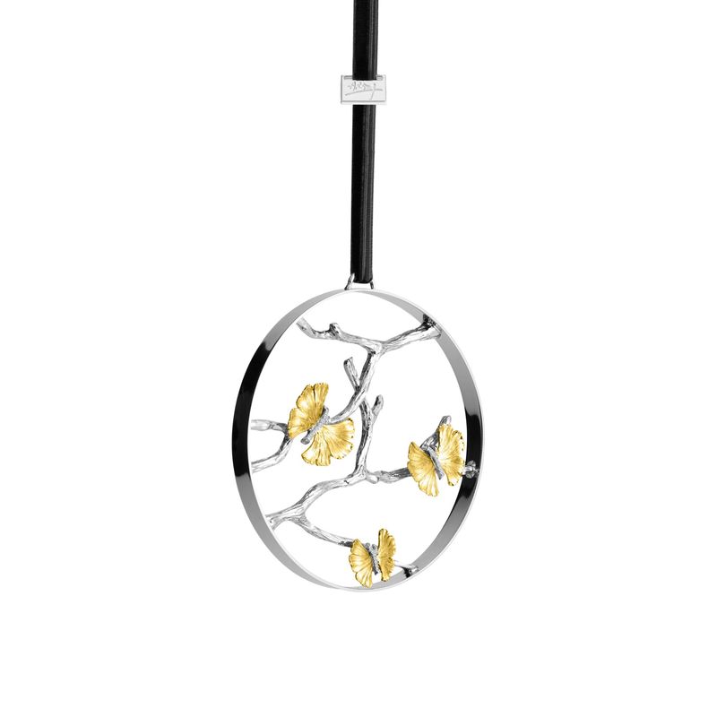 MICHAEL ARAM Butterfly Ginkgo Moongate Ornament