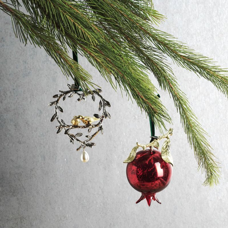 MICHAEL ARAM Pomegranate RED Ornament