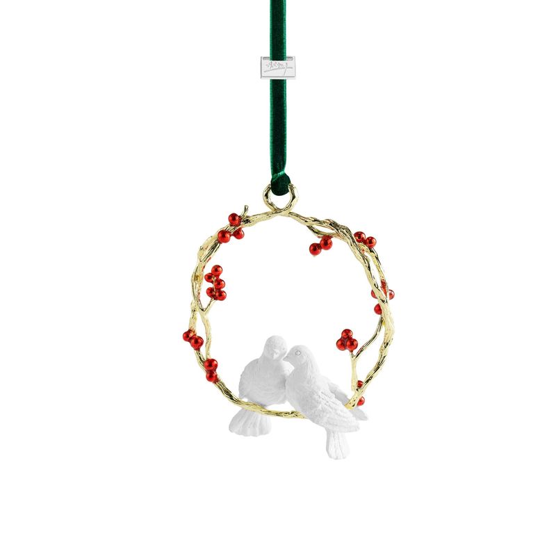 MICHAEL ARAM Turtle Dove Ornament