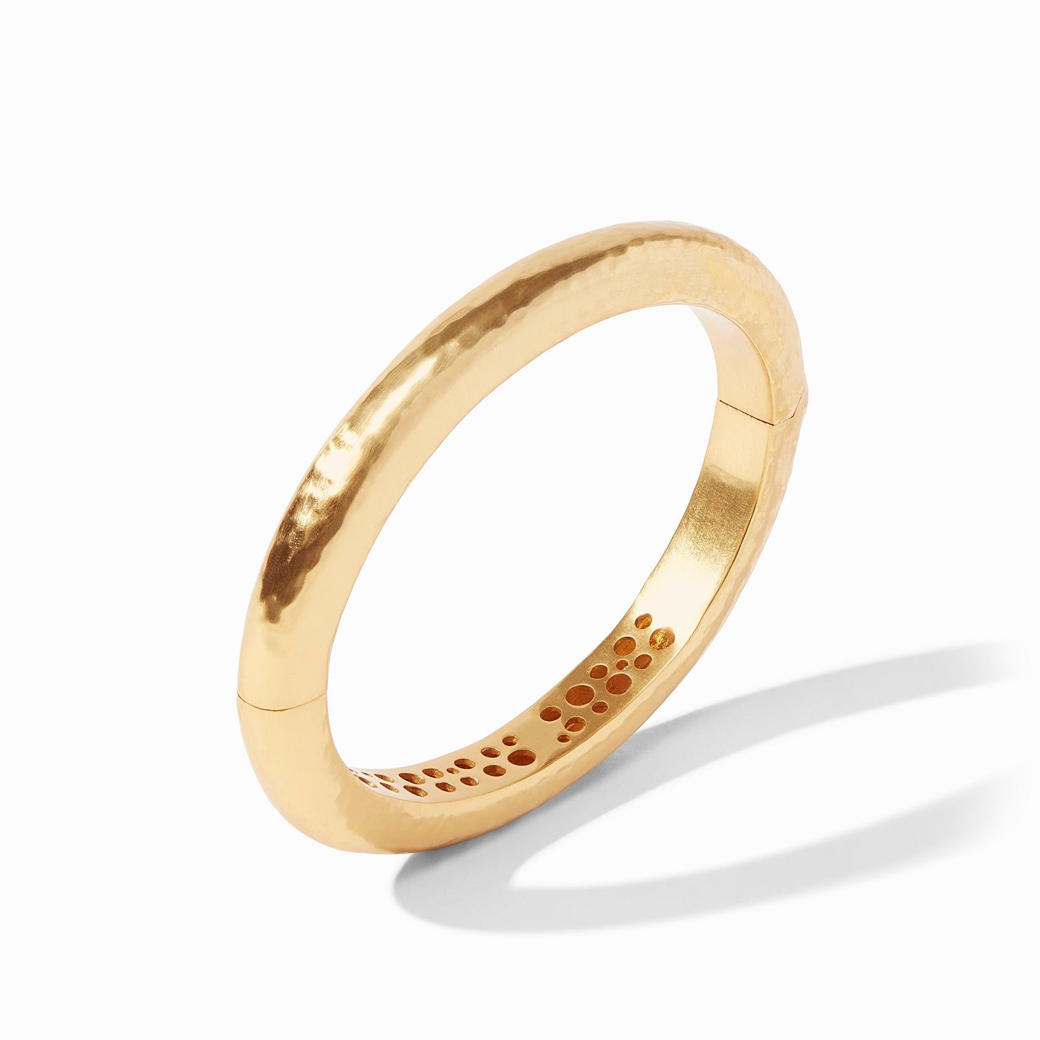 JULIE VOS Catalina Hinge Bangle Gold