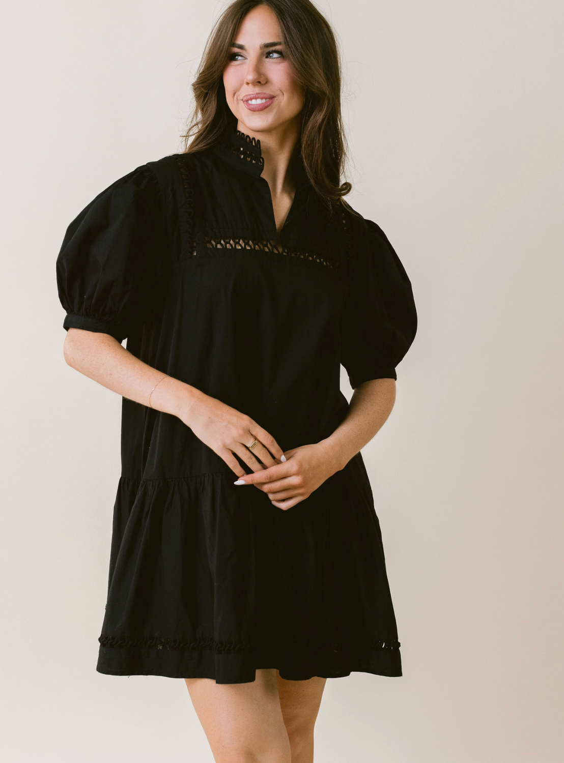 LAROQUE Black Jordan Dress