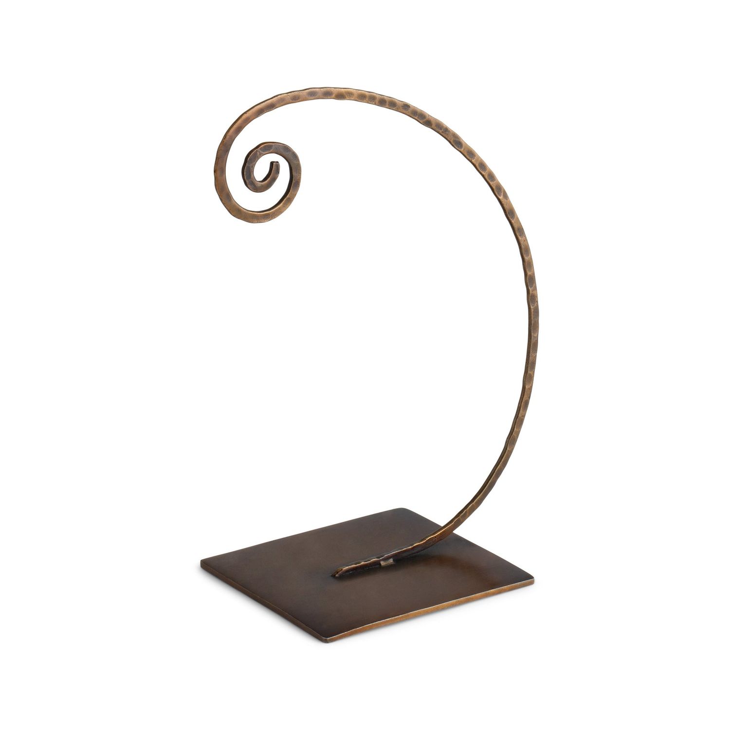 MICHAEL ARAM Oxidized Spiral Ornament Stand