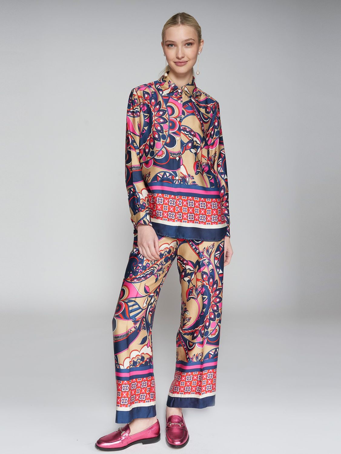 VILAGALLO Simon Cachemir print pant