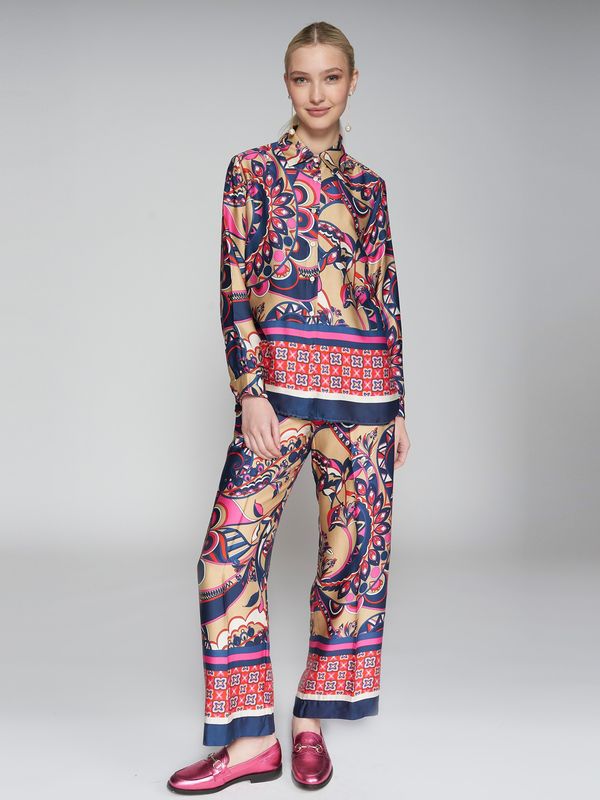 VILAGALLO Simon Cachemir print pant