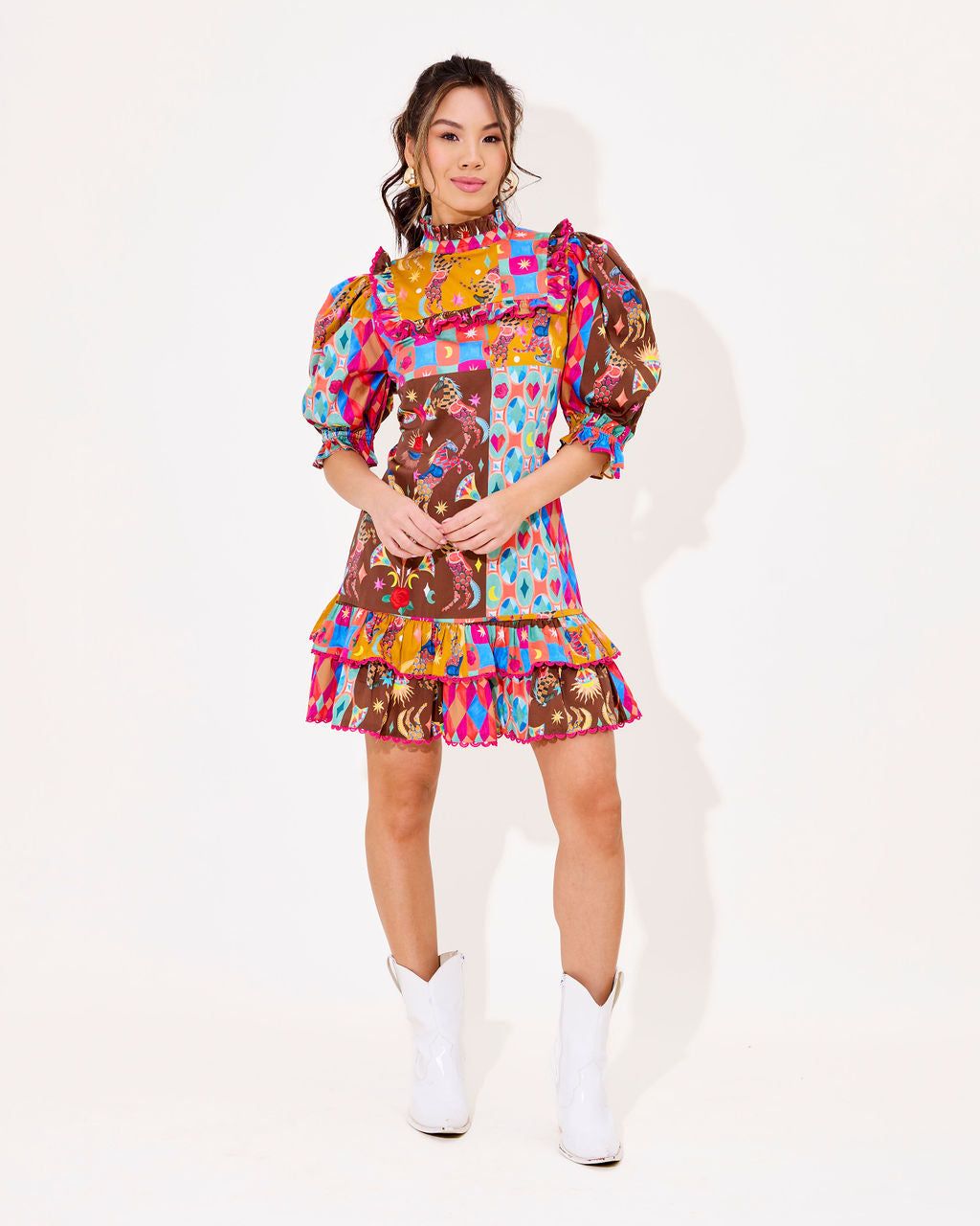 ALDEN ADAIR Murphy Dress- Triple Crown