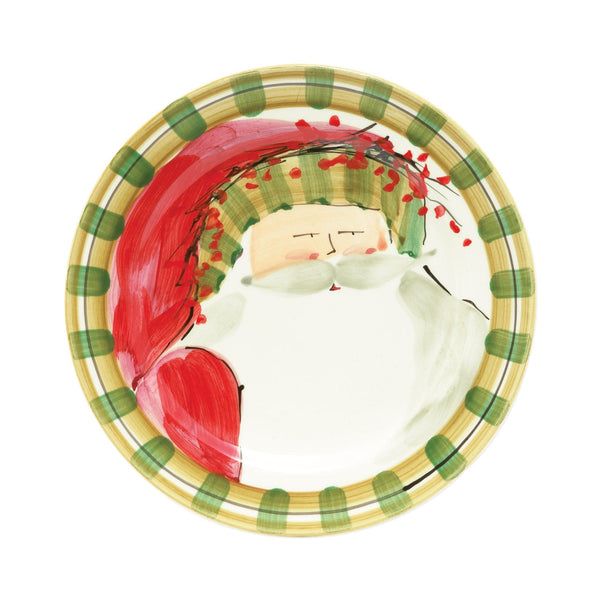 VIETRI Old St. Nick Dinner Plate