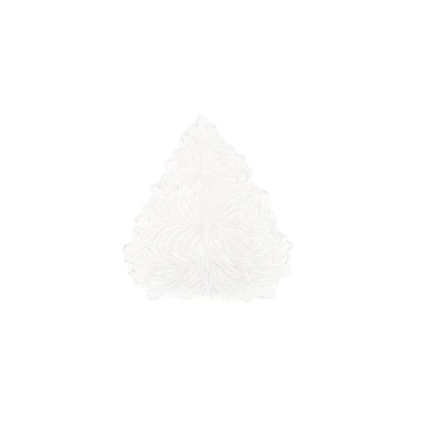 VIETRI Lastra Holiday white figural tree small bowl