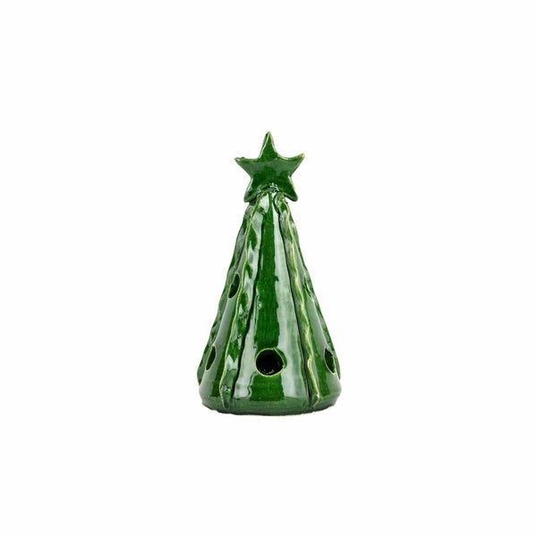 VIETRI Foresta green mini ribbon tree