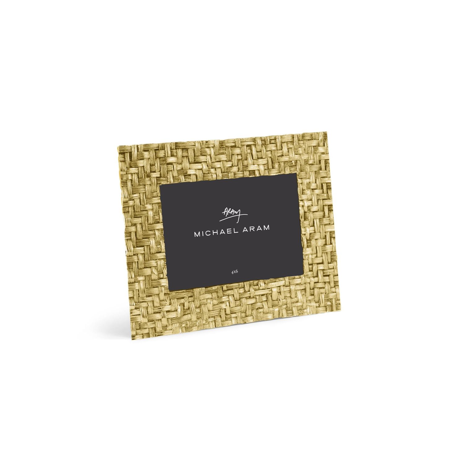 MICHAEL ARAM Frame Palm 4x6 Gold