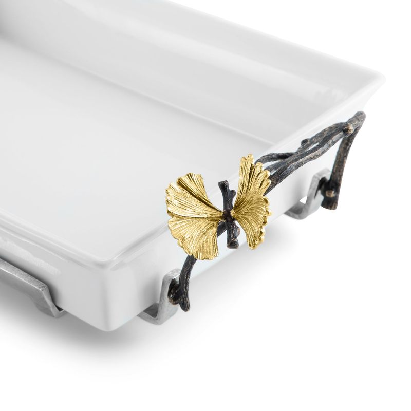 MICHAEL ARAM Butterfly Ginkgo 3 Qt. Casserole Dish