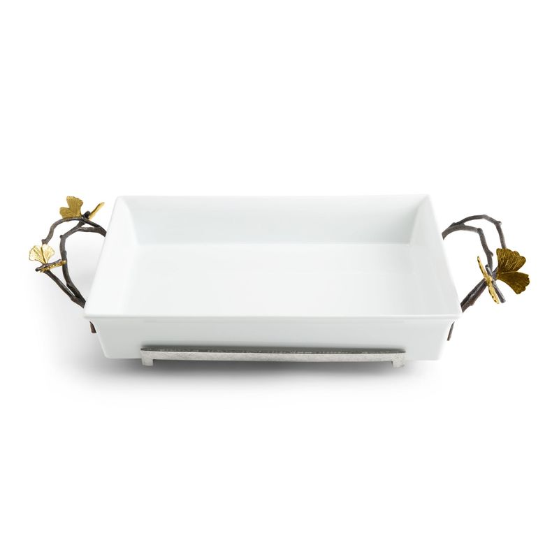 MICHAEL ARAM Butterfly Ginkgo 3 Qt. Casserole Dish