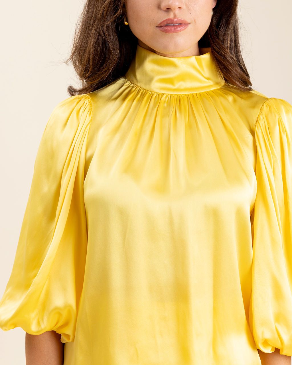 S&#39;EDGE Carmen Top Lemon