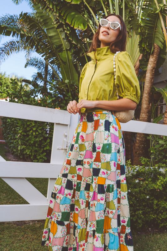 ALDEN ADAIR Amanda Skirt Al Fresco