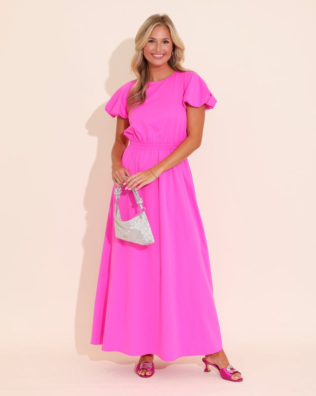 ALDEN ADAIR Porter Dress Maui Pink