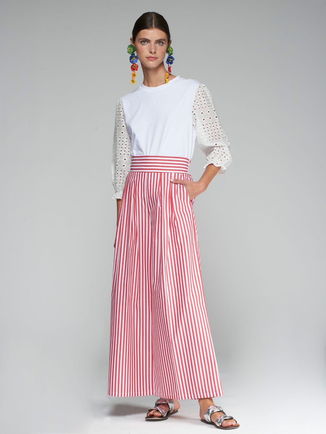 VILAGALLO Roja Pantalon