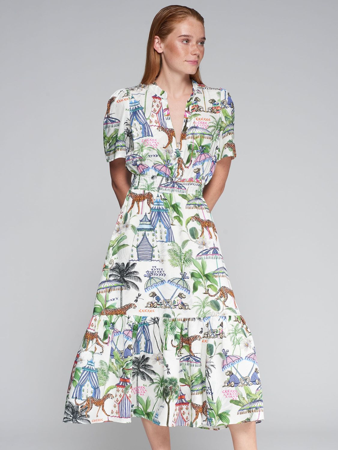 VILAGALLO Ivy Dress Chillout Blanco