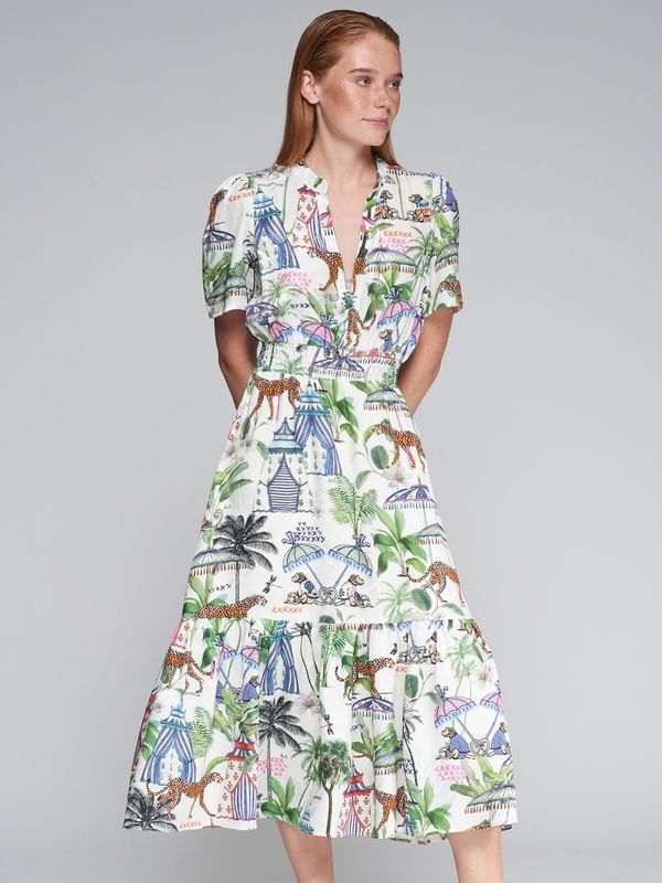 VILAGALLO Ivy Dress Chillout Blanco