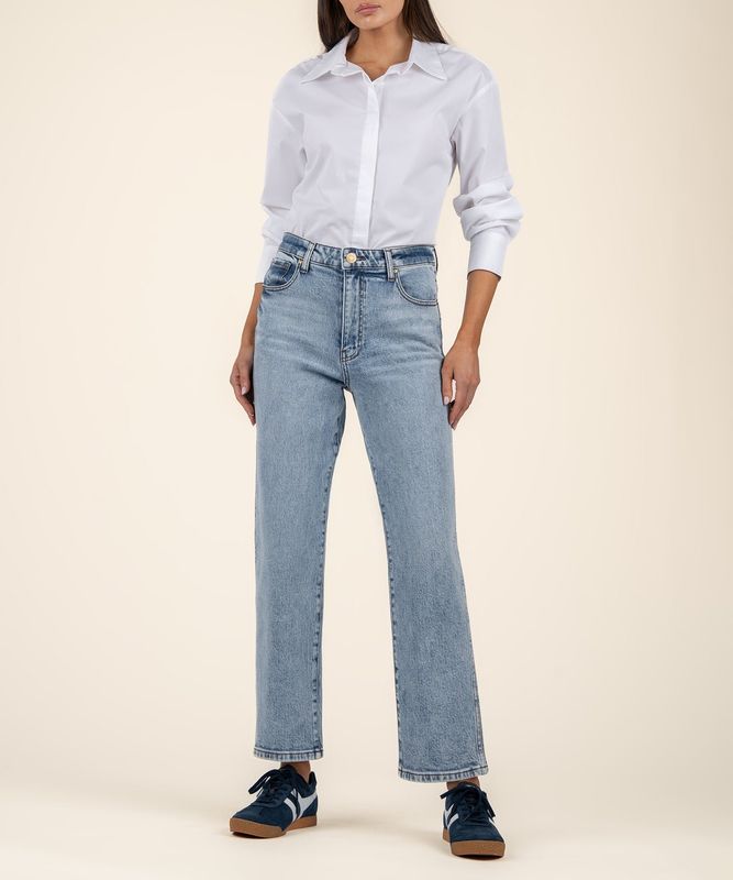 KUT Melissa High Rise Straight Leg Steadfast