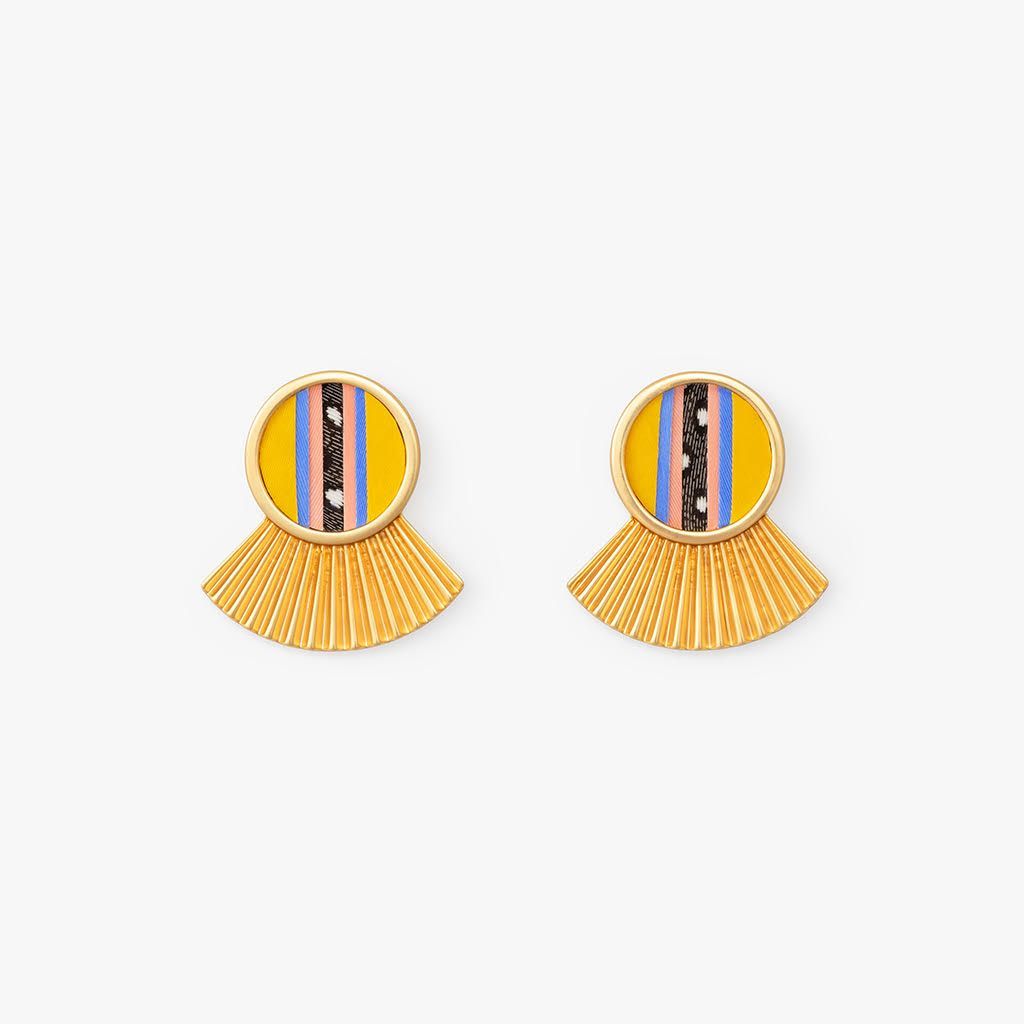 BRACKISH Adelaide Large Fan Earring