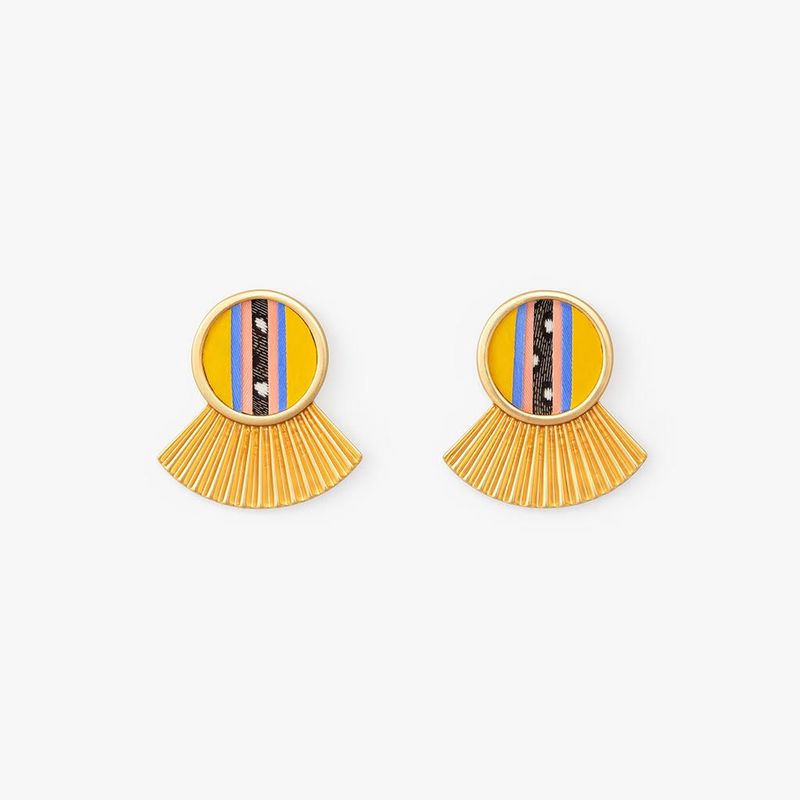 BRACKISH Adelaide Large Fan Earring