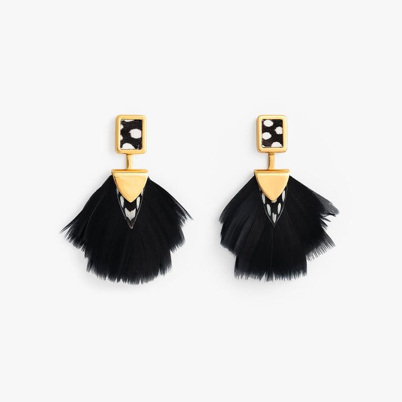 BRACKISH Bar Bay Bezel Drop Earring