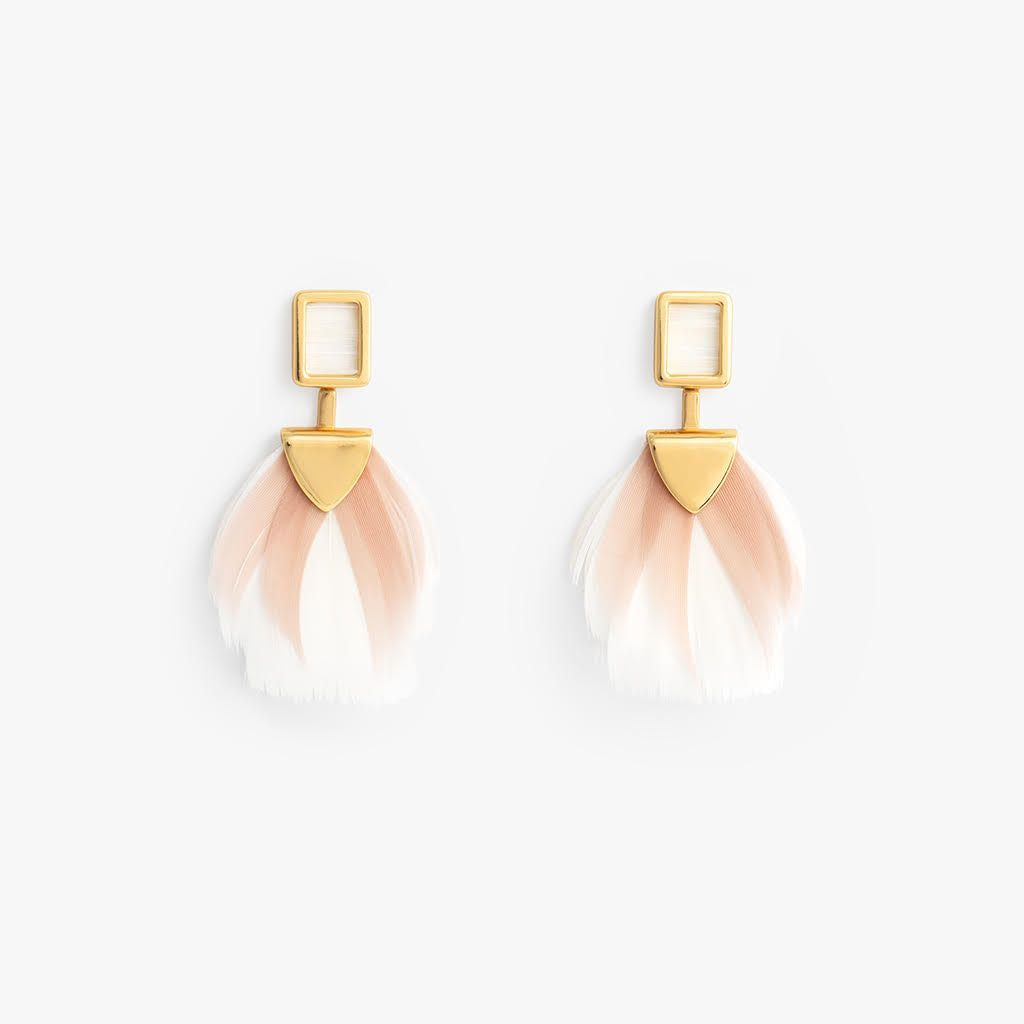 BRACKISH Tarpum Bay Bezel Drop Earring