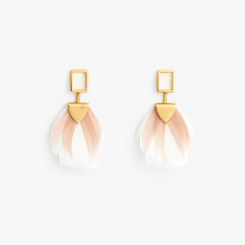 BRACKISH Tarpum Bay Bezel Drop Earring