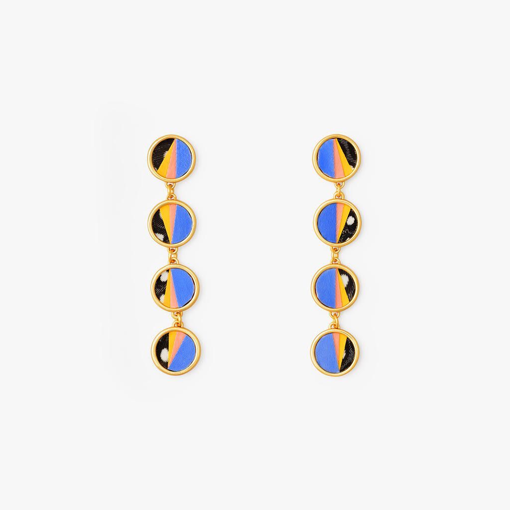 BRACKISH Carmichael V Bezel Drop Earring
