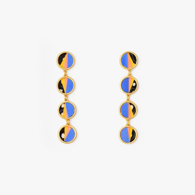 BRACKISH Carmichael V Bezel Drop Earring