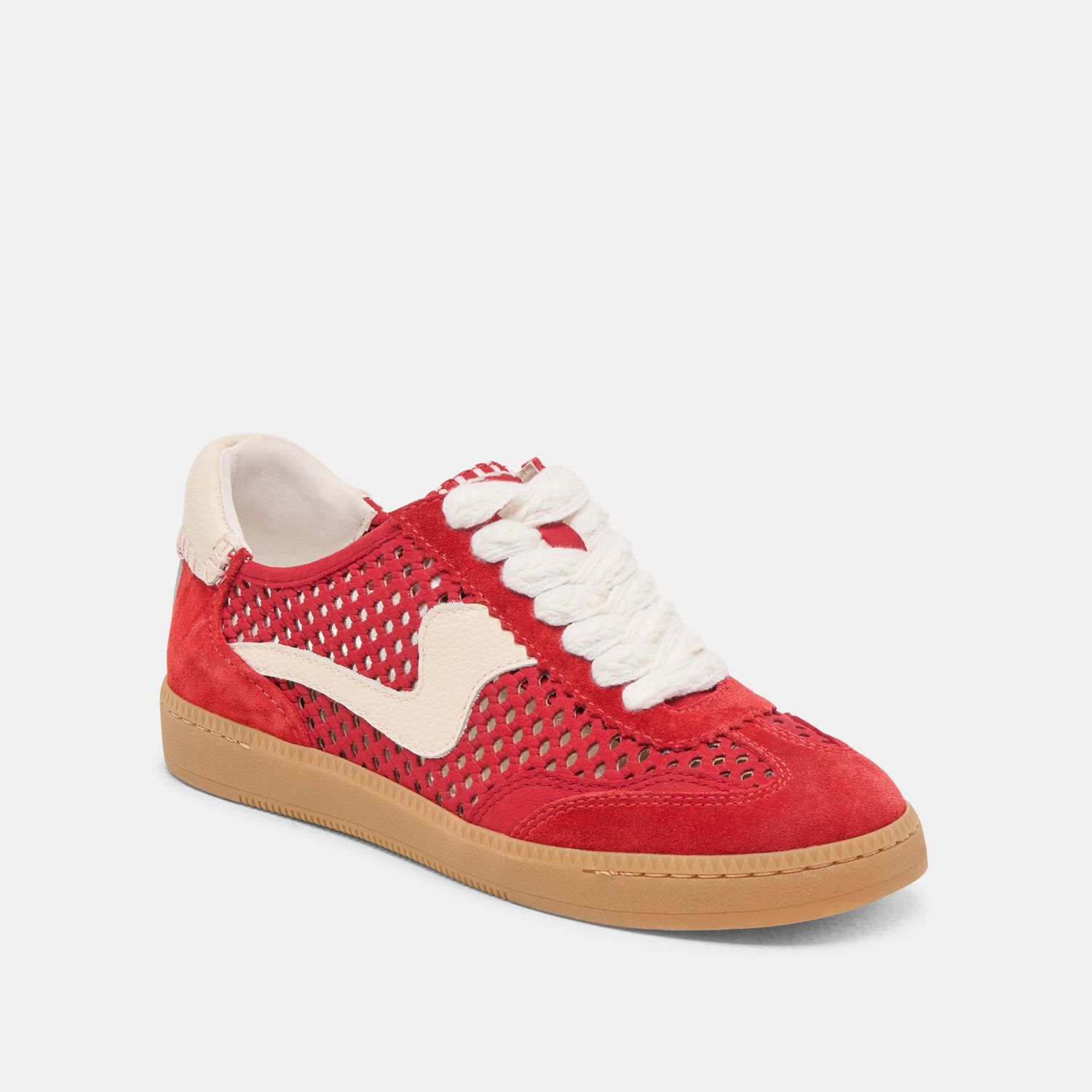 DOLCE VITA Notice Cherry Perforated Nubuck Sneaker