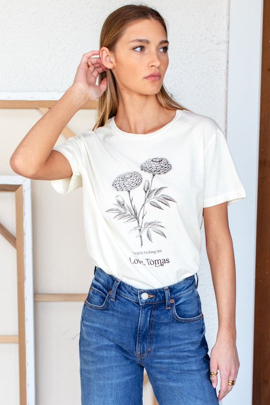 EMERSON FRY Marigold Etching Tshirt