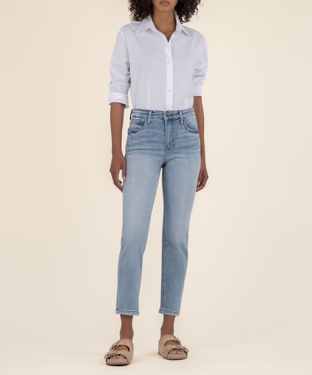 KUT Rachael hi rise fab ab mature w/lt