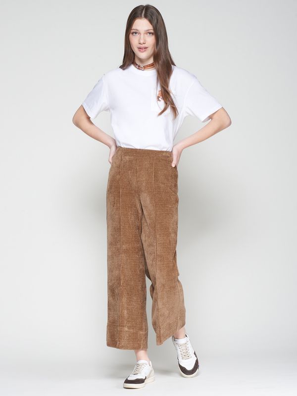 VILAGALLO Tan corduroy pants