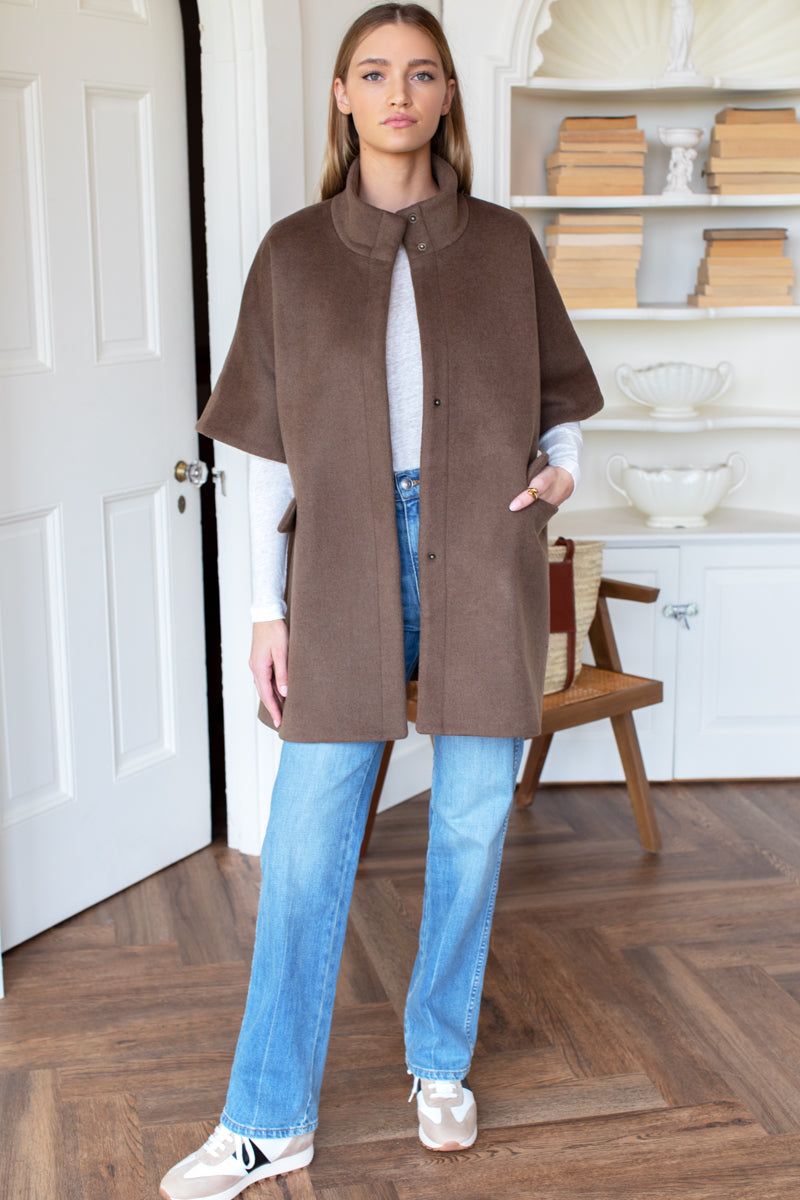 EMERSON FRY  Layering Jacket Umber Wool