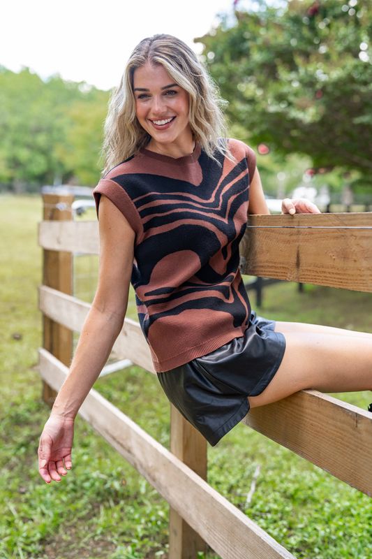 CROSBY Leo Sweater Canyon