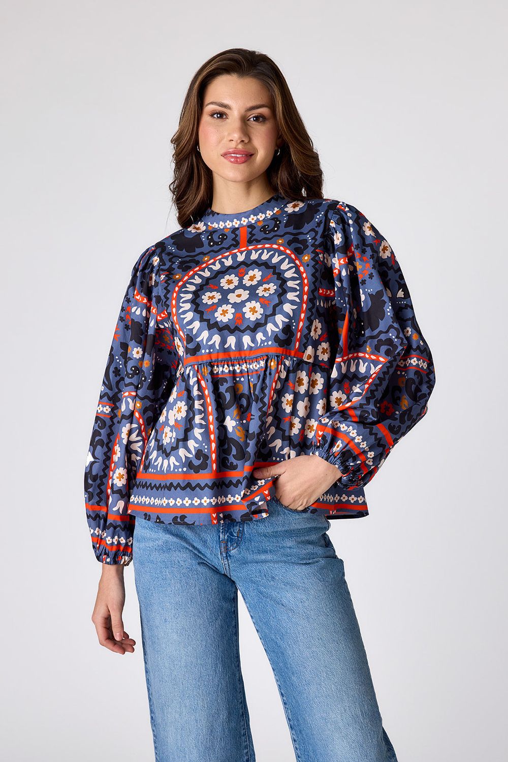 CROSBY Jodi Top Western Craft