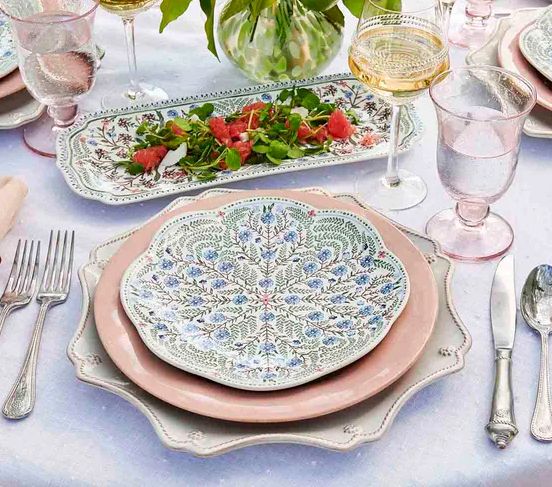 JULISKA Villa Seville Scalloped Salad/ Desert Plate