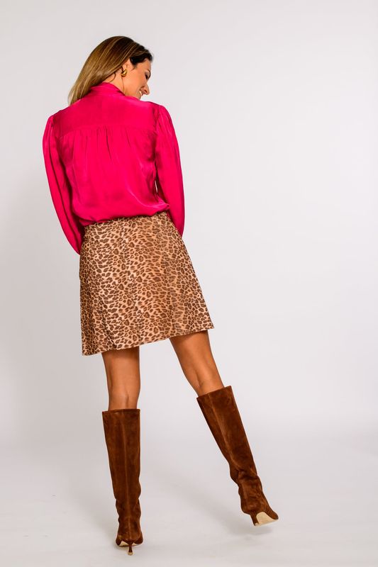 ELIZABETH JAMES Maria Skirt Leopard