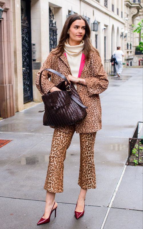ELIZABETH JAMES Dottie Jacket Leopard