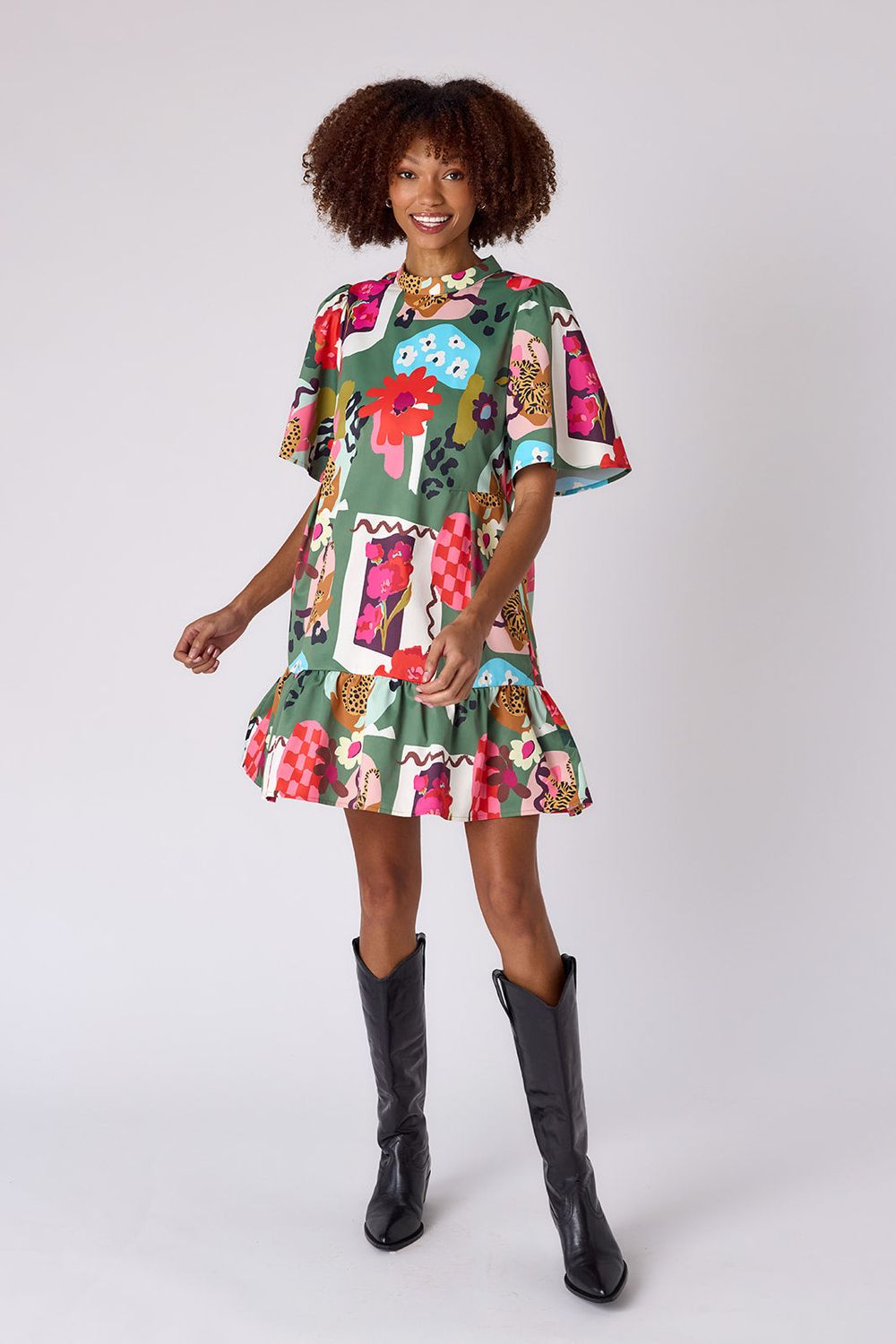 CROSBY Lou Dress Untamed