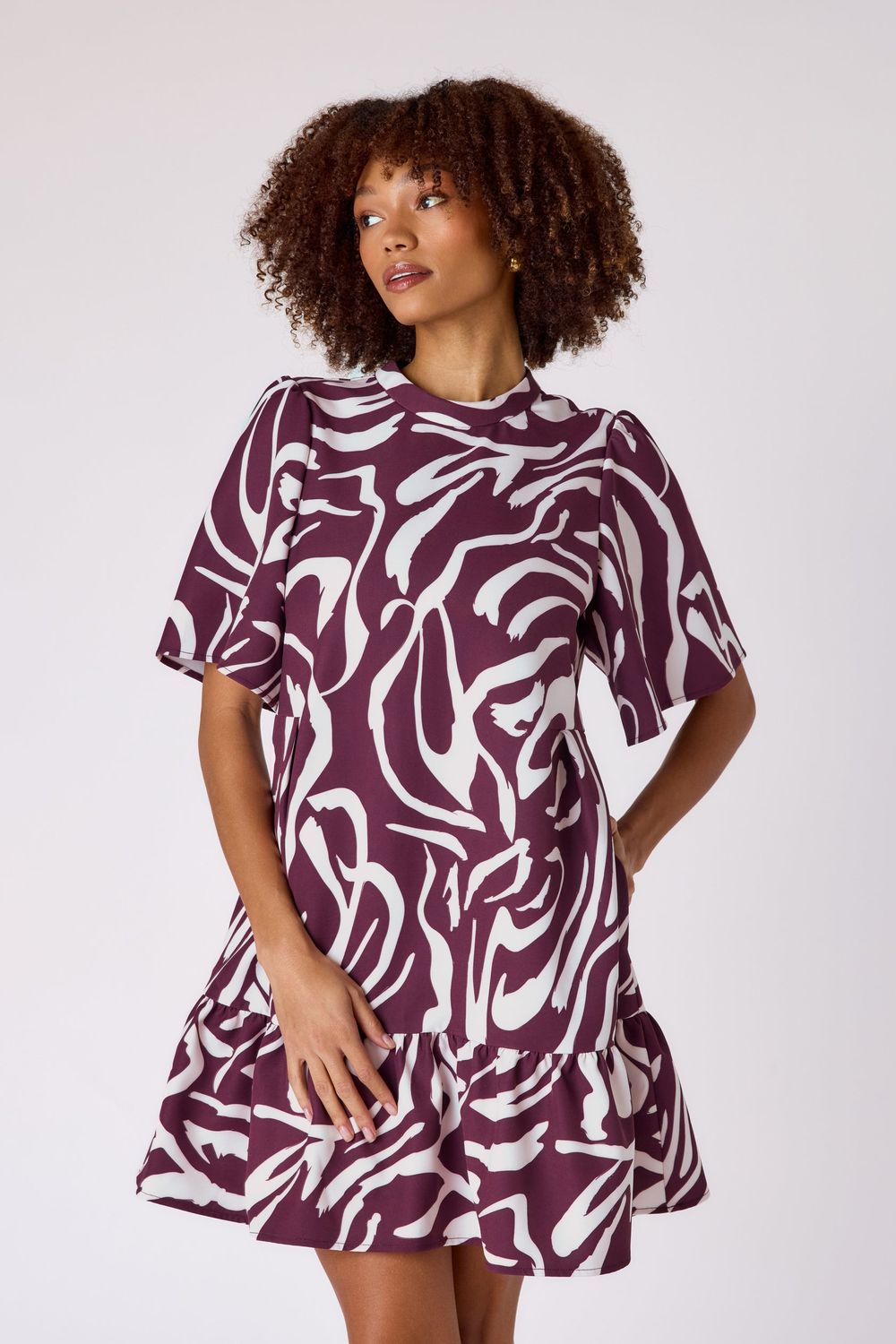CROSBY Lou Dress Zebra