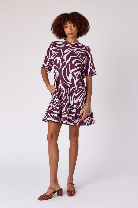 CROSBY Lou Dress Zebra