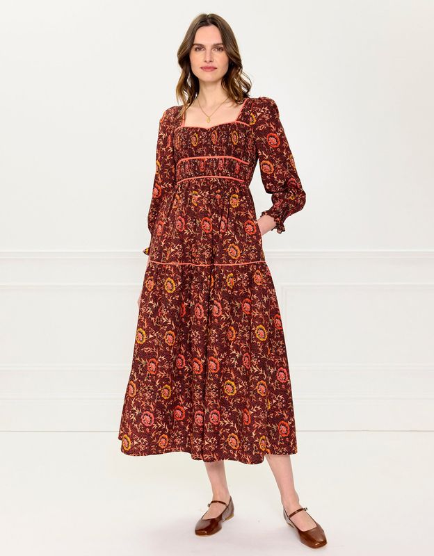 PINK CITY PRINTS Rachel Dress Jakarta floral