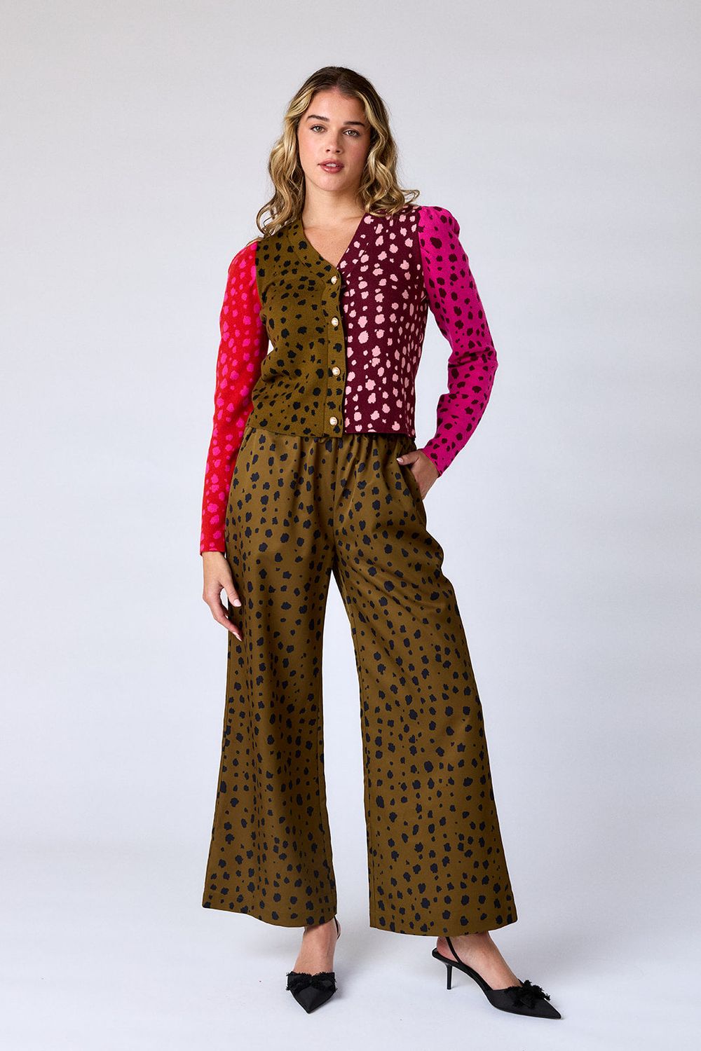 CROSBY Jasper Pant Ink spots CROSBY Jasper Pant Ink spots