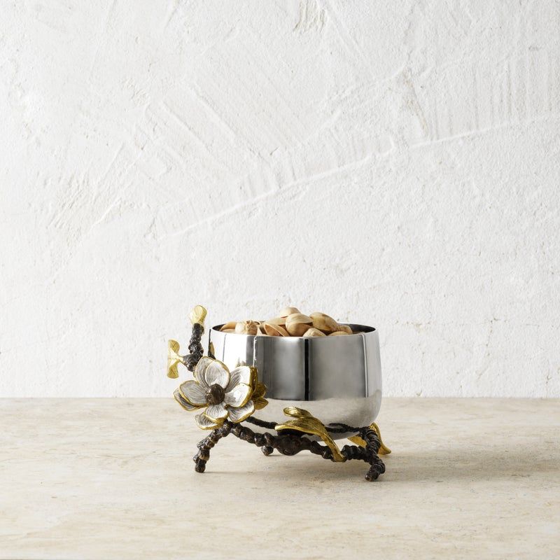 MICHAEL ARAM Vintage Bloom Nut Bowl