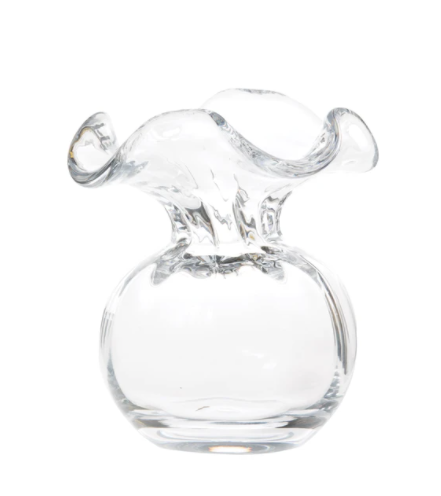 VIETRI Hibiscus Bud Vase CLEAR HBS-8580-GB