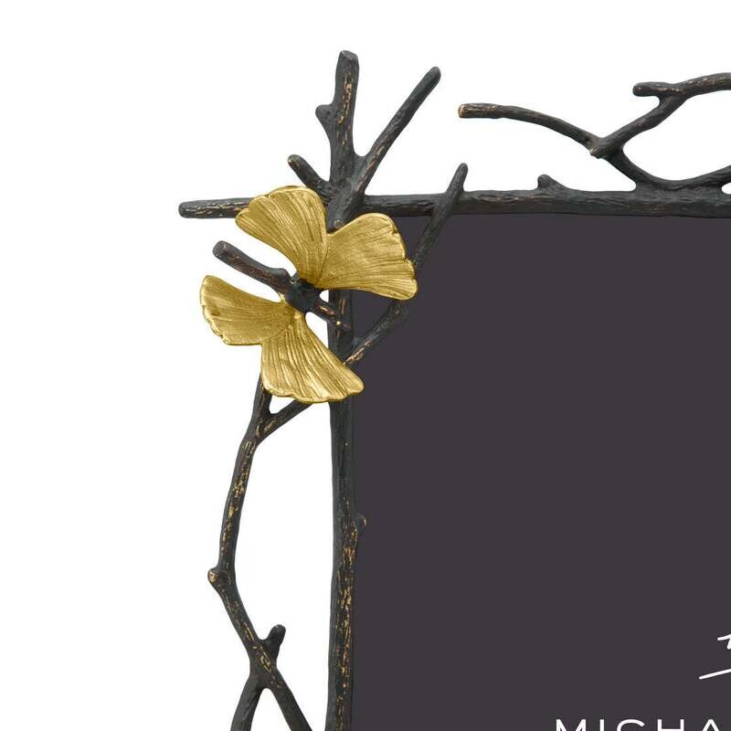 MICHAEL ARAM Frame Butterfly Ginkgo 8x10
