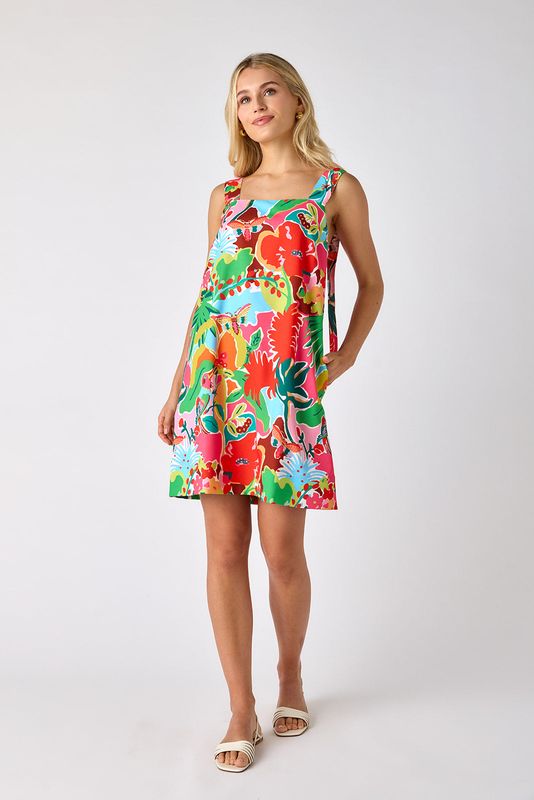 CROSBY Warren Dress Tropicana CROSBY Warren Dress Tropicana