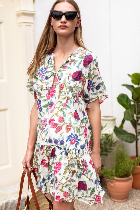 EMERSON FRY Isla Dress Laurent Organic cotton EMERSON FRY Isla Dress Laurent Organic cotton